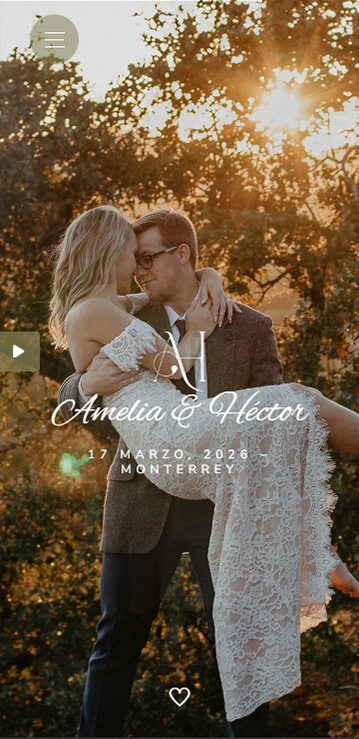 Invitación Amelia y Héctor