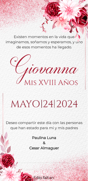 XV años Giovanna