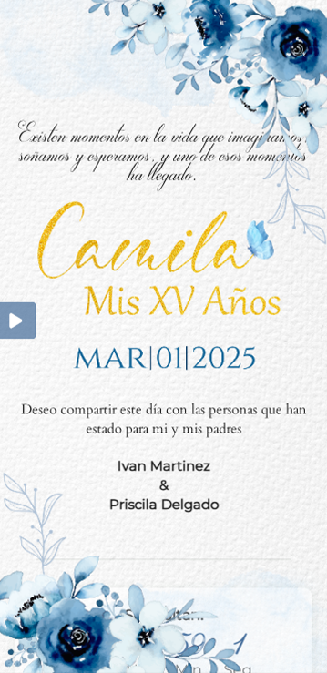 XV años Camila